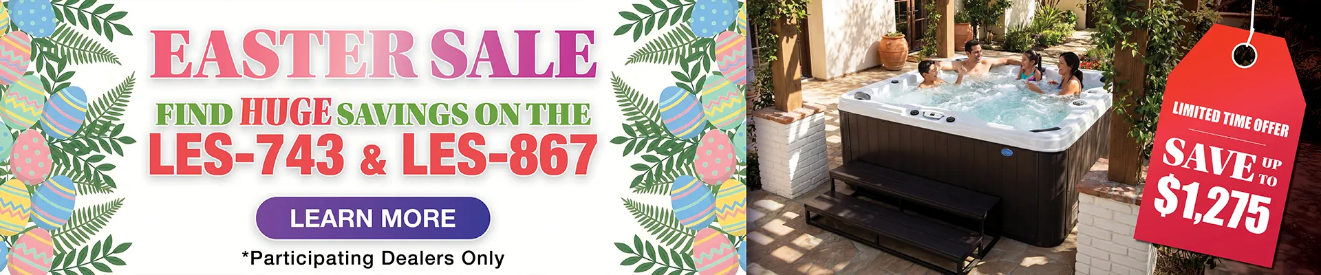 Calspas hot tub being used in a family setting - Bethlehem